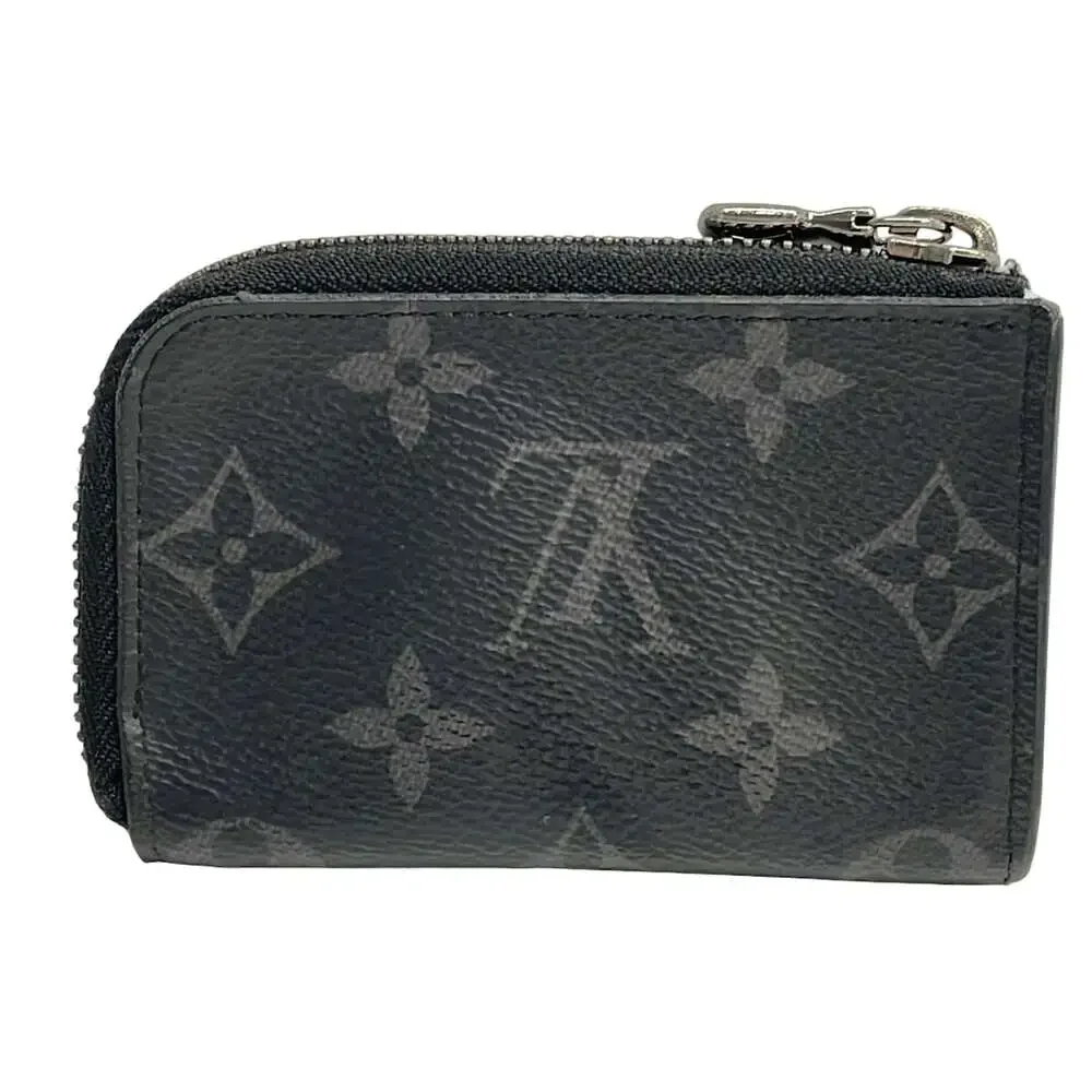 Louis Vuitton Porte Monnaie Jour (canvas) Coin Case M63536 Monogram Eclipse